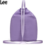 Lee Drawstring Backpack Bag Lightweight Small Gym Swim Beach Bag Water Resistant Sports Sackpack for Men Women, LEE48-002PP
