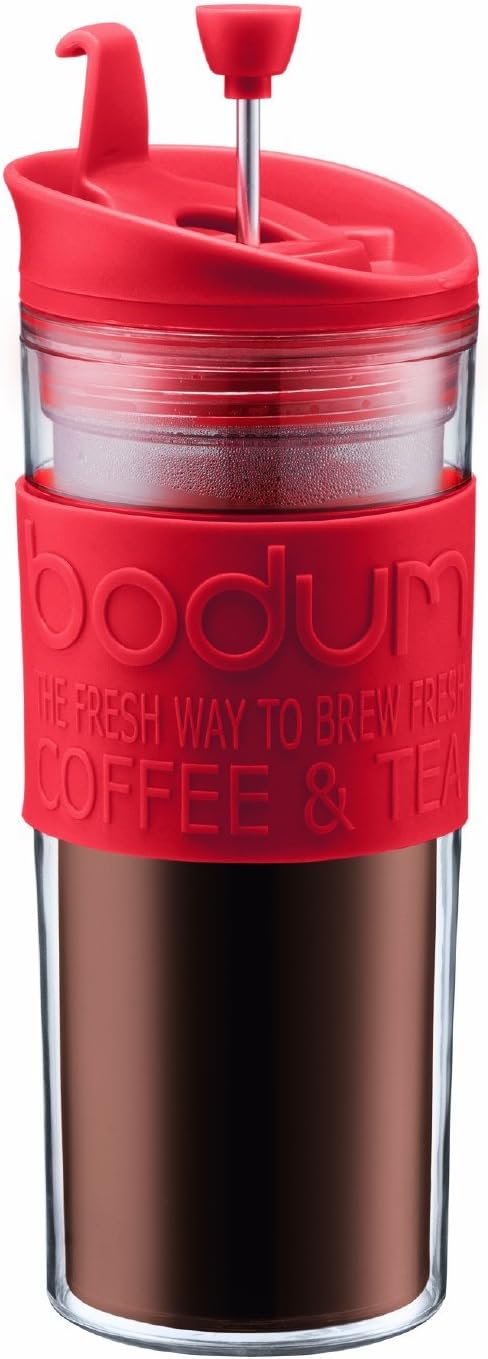 Plastic Insulated Double Wall Coffee and Tea Press
