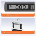 Suitcase Scale,with LCD Display,Portable Suitcase Scale with LCD Display | for Travel Vacation Backpacking Camping Hiking Cruise Airport Baggage Check