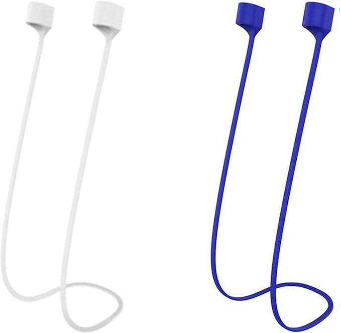 Magnetic Anti-Lost Straps for AirPods,Colorful Soft Silicone Sports Lanyard, Neck Rope Cord