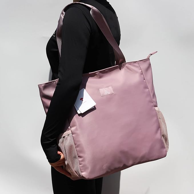 Original Floral Water Resistant Large Tote Bag Shoulder Bag for Gym Beach Travel Daily Bags Upgraded