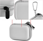 Portable Charger Power Bank Case for Swyop/for Feob/for Charmast/for JEJILL/for LanLuk/for VEGER/for iWALK/for Taegila/for Kuulaa and More Small Charging Battery Pack - Bag Only (White)