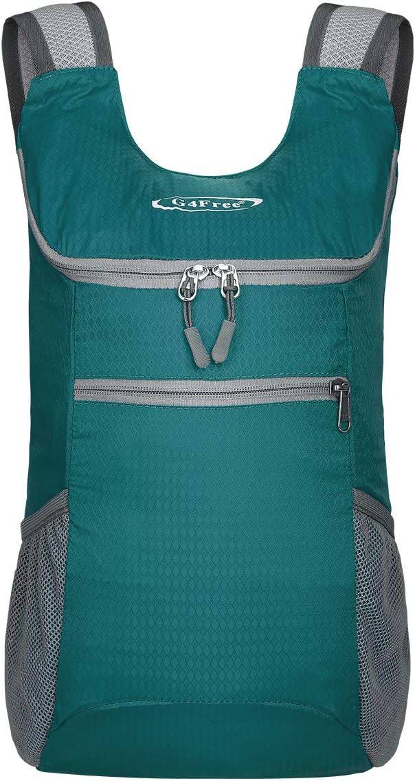 G4Free Lightweight Packable Hiking Backpack for Men Women Small Hiking Daypacks Foldable Shoulder Pack Casual Outdoor Bag 11L