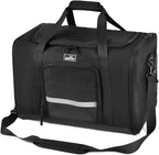 Wakytu Dog Carriers for Small Dogs, Cat Carrier Travel, Expandable, Collapsible, 900D High Density Oxford Cloth, Wear-Resisting, Anti Tearing, Reflective Tape,Safety Lock Zipper
