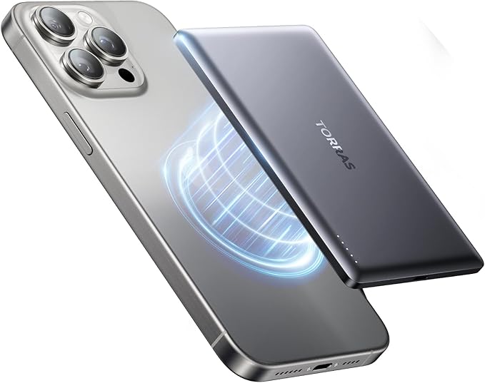 TORRAS 5,000mAh MiniMag Power Bank — Buy Together to Save 15%