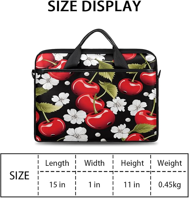 Laptop Shoulder Bag for Women Men, Waterproof Computer Case Messenger Bag Briefcase for Business Office Travel