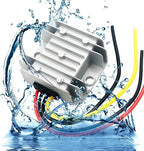 DC-DC (15V-32V) 120W 10A 24V to 12V Buck Converter, Power Transformer, Voltage Regulator IP68 Waterproof Module for Scooters, Cars, Trucks