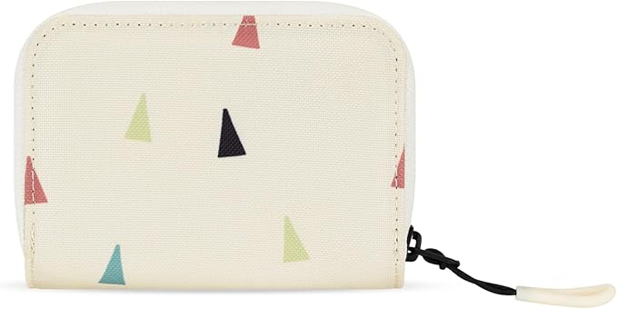 Sherpani Barcelona, Nylon Bifold Zipper Pocket Wallet for Women, Travel Bag, RFID Protection