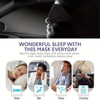 Sleep Mask for Women & Men,Silk Eye Mask for Sleeping,100% 6A Mulberry Soft Breathable Blackout Eye Masks for Sleep,Reduces Migraines & Puffy Eyes,Travel Office Airplane Use, Eye Care Gift
