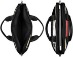 Laptop Shoulder Bag for Women Men, Waterproof Computer Case Messenger Bag Briefcase for Business Office Travel