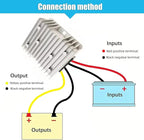 DC 12V Step Up to 24V Boost Converter 20A 480W DC Voltage Regulator Power Converter Waterproof Module Transformer for Golf Cart Club Car