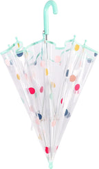 Kids Clear Umbrella for Rain Dome Bubble Umbrellas Windproof for Kids Boys and Girls