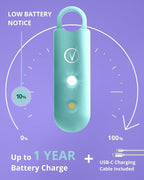 Vantamo Personal Alarm for Self Defense with Low Battery Notice, Strobe Light & Extra Loud 130 dB Double Speakers Safety Keychain Set for Women, Rechargeable Panic Button for Womens Self Defense