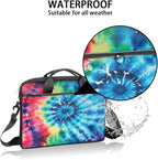 Laptop Shoulder Bag for Women Men, Waterproof Computer Case Messenger Bag Briefcase for Business Office Travel