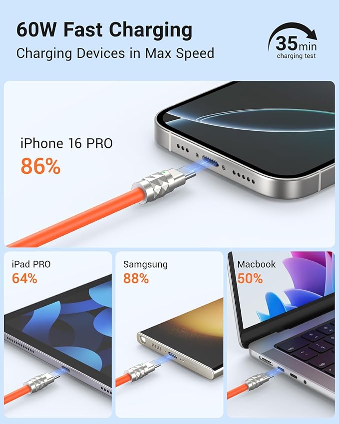 BLAVOR Solar Power Bank 10,000mAh Plus 4FT USB-C Cable