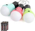 EverBrite 3-Pack Camping Lights - 3 Lighting Modes, Outdoor Portable LED Bulbs Ideal for Kids' Adventure Activities, Camping, Emergency and More, 3 x AAA Batteries Included