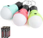 EverBrite 3-Pack Camping Lights - 3 Lighting Modes, Outdoor Portable LED Bulbs Ideal for Kids' Adventure Activities, Camping, Emergency and More, 3 x AAA Batteries Included