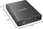 Portable Charger, PD 100W USB C Power Bank 64000mAh Fast Charging External Battery Pack with Dual PD (100W&65W) & 4 USB-A (QC3.0 18W) for Type-C Laptops, MacBook Pros, XPS, iPad Pro