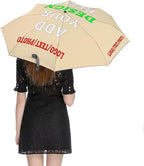 Custom Umbrellas Personalized Umbrella with Pictures Logo Text Customize Foldable Umbrella Compact Travel Umbrella Gifts for Men Women
