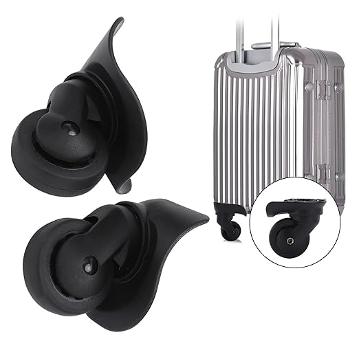 Luggage Wheel Suitcase Replacement Wheels Swivel Silent Rolling Travel Trolley Case Cart Casters 1 Pair A53