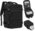 coofay Expandable Backpack For Traveling On Airplane Carry On Backpack For Women Men Airline Approved Personal Item Bag For Airlines Gym Bag For Women With Shoe Compartment