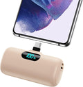 Mini Portable Charger Power Bank for iPhone 17/16/15 Series, 5000mAh PD USB C Cell Phone Portable Power,Travel Essentials Battery Pack for iPhone 17/17 Air/16/16 pro/15 Series/Android/Samsung Galaxy