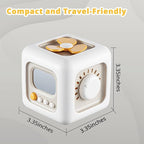 SOCBTNSO Busy Cube Toy for 1 Year Old Boy, Montessori Toys for 1+ Year Old, Travel Sensory Toys for Toddlers 1-3, Learning Fine Motor Skills| 1st Birthday Gifts 6 9 12 Months Baby
