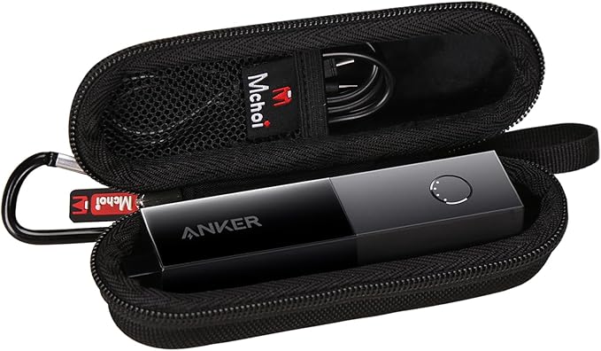 Mchoi Hard Case Suitable for Anker Portable Charger 511 Power Bank 5,000mAh, Waterproof Shockproof Battery Pack Holder, Case Only