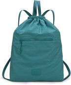Lee Drawstring Backpack Bag Lightweight Small Gym Swim Beach Bag Water Resistant Sports Sackpack for Men Women, LEE48-002TQ