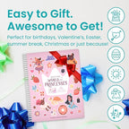 World of Princesses 500+ Sticker Book for Girls by Cupkin Toddler Airplane Activity Coloring + Sticker Book, Road Trip Essentials, 12 Coloring Pages + Scenes for Ages 2–8 Years
