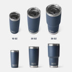 YETI Rambler 20 oz Stainless Steel Vacuum Insulated Tumbler w/MagSlider Lid