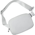 Belt Bag for Women Fanny Pack Crossbody Bags for Women Fashion Waist Packs with Adjustable Strap Gifts for Women Men (Lightgrey)
