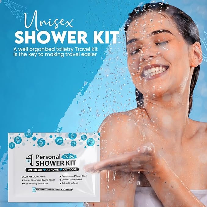 Compact Personal Shower Kit To-Go– Your Hygiene Companion for Travel, Gym, and Outdoor Adventures (5)