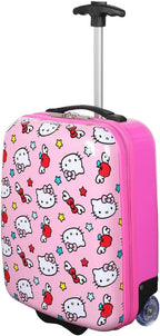 Bioworld Hello Kitty Apples & Bows Pink 16.5" Toddler 2-Wheel Luggage