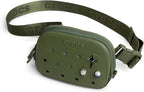 Crocs Classic Belt Waist Bag, Customizable Fanny Pack, Personalize with Jibbitz Charms, Cargo, One Size