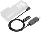 BaoFeng 2.5mm USB Charger Cable with Indicator Light UV-5R AR-152 UV-82 3800mAh Battery UV-S9/9S Two Way Radio (1)