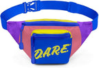 Tipsy Elves Retro DARE Fanny Pack (One Size, Multicolor)