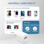 Fast Charger for Apple Watch Charger, 3.2FT Wireless Fast Charging Cord with Wall Chargers Plug Block Compatible with Apples Watchs Series 10/9/8/7/SE/6/5/4/3/2/1（White）