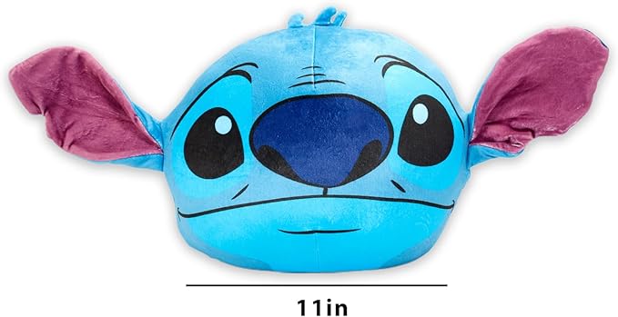 Disney Stitch Picnic Blanket and Pillow Set - Bundle Picnic Blanket, Pillow, Stickers, More | Lilo and Stitch Travel Accessories for Kids