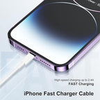 Susnwere Extra Long iPhone Charger Cable 15 ft/5M,[Apple MFi Certified] USB to Lightning Cable15 ft, iPhone Fast Charging Cord for Apple iPhone 14/14pro/13/12/11/11Pro/11Max/ X/XS/XR/XS Max/8/7,iPad