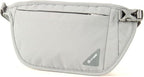 Pacsafe Coversafe V100 Anti-Theft RFID Blocking Waist Wallet, Neutral Grey