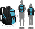 YOREPEK Large Backpack for Men, Extra Large Laptop Backpacks for Men Women, Water Resistant Travel Backpack Airline Approved Business Work Bag Fits 17 Inch Computer, Black
