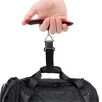 Luggage Weight Scale, Digital Luggage Scale Hand Luggage Electronic Scale Portable Electronic Scale for Travelers Handheld Scale 110 Lbs,for Travel(Red)