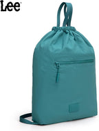 Lee Drawstring Backpack Bag Lightweight Small Gym Swim Beach Bag Water Resistant Sports Sackpack for Men Women, LEE48-002TQ