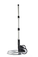 Tory Carrier Portable Hand Luggage Cart Trolley Lightweight Folding Luggage Trolley Load Capacity 150LBS Ideal for Home, Office, Travel Use (Black)