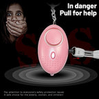 Emergency Personal Alarm, 3 Pack 140DB Person Siren with LED Lights, Personal Panic Alarm for Men, Women, Children, Elderly Emergency Security, Self Defense Electronic Device