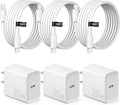 iPhone Charger Fast Charging 10FT iPhones 17 16 15 Charger 3 Pack Type C Chargers USB C Charger Compatible with iPhone Air 17/17 Plus/17 Pro/17 Pro Max/16/16 Plus/16 Pro/16 Pro Max/15