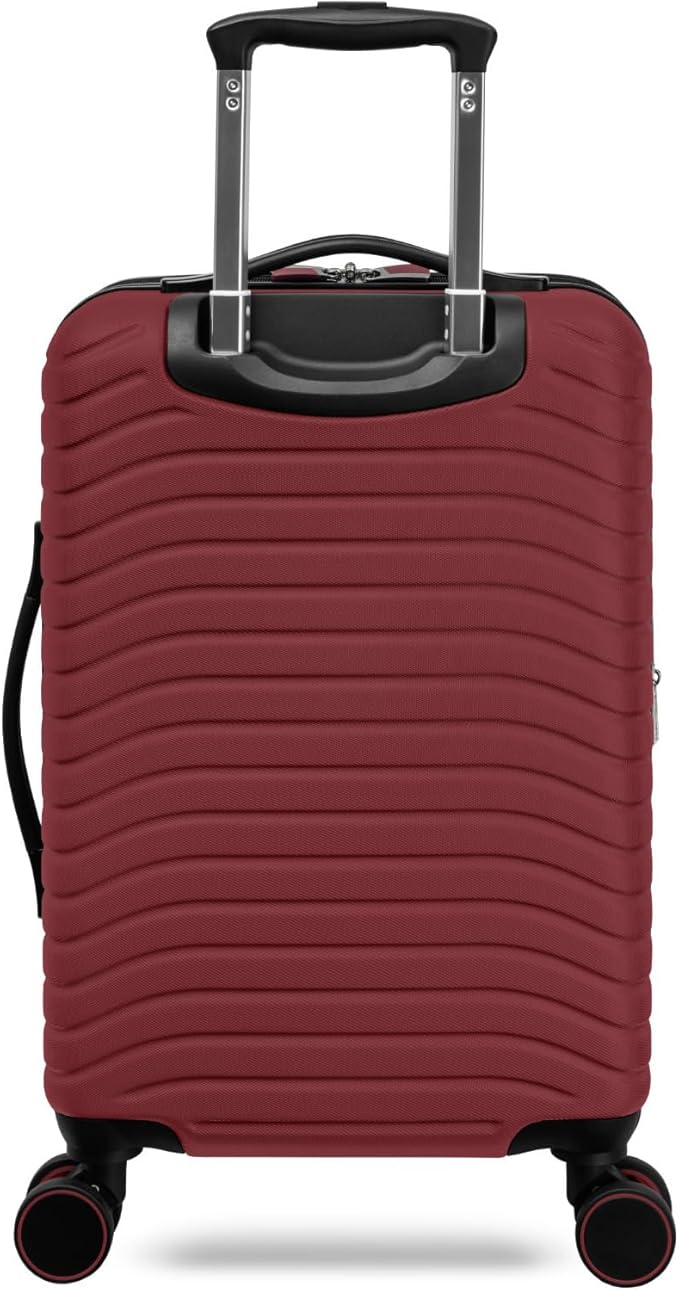 Everest Expandable Hardsided Spinner (Wine, 20-Inch Carry-On)