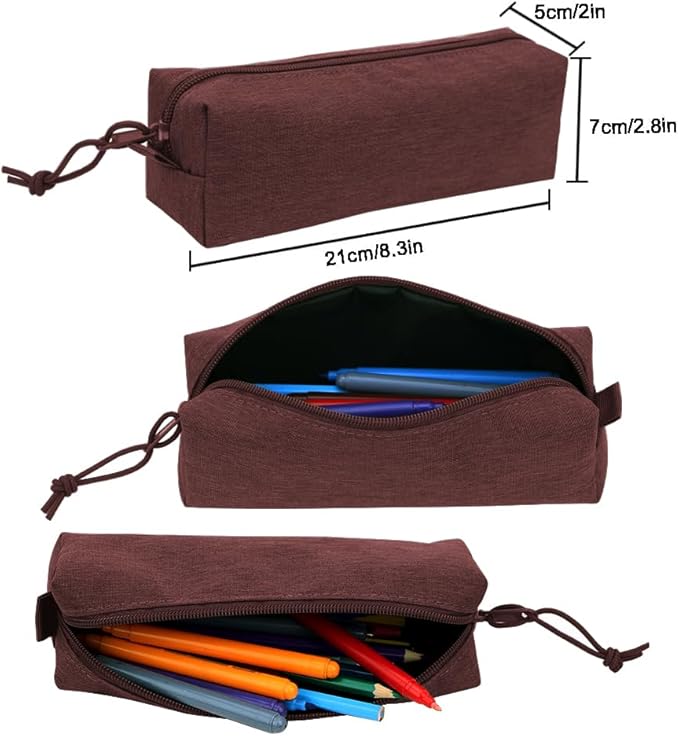 SUPACOOL Casual Laptop Backpack for Men and Women, Backpack with USB Charging Port(Coffee set)