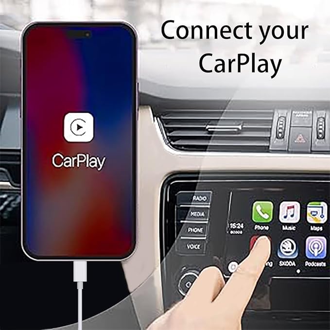 Car Carplay Cable for iPhone 17 16 15 Charger Cord,4Pack10FT USB A to USB C Cable for iPhone 17 Pro Max/16 Pro/15 Plus Charger,USB C Car Charger for Apple 17 Air/16 Pro Max/16e/15-Pink